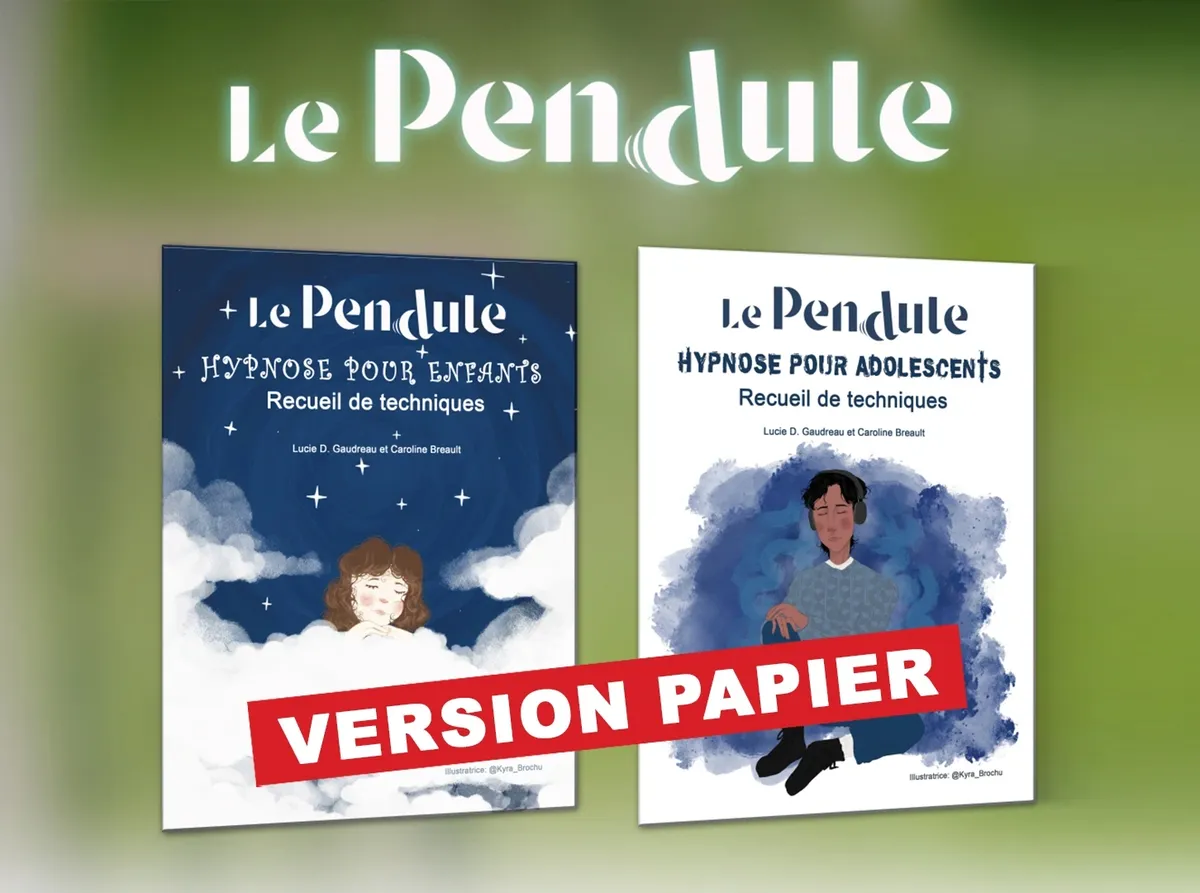 2 Recueils de techniques d'hypnose ENFANTS ET ADOLESCENTS (VERSION PAPIER)